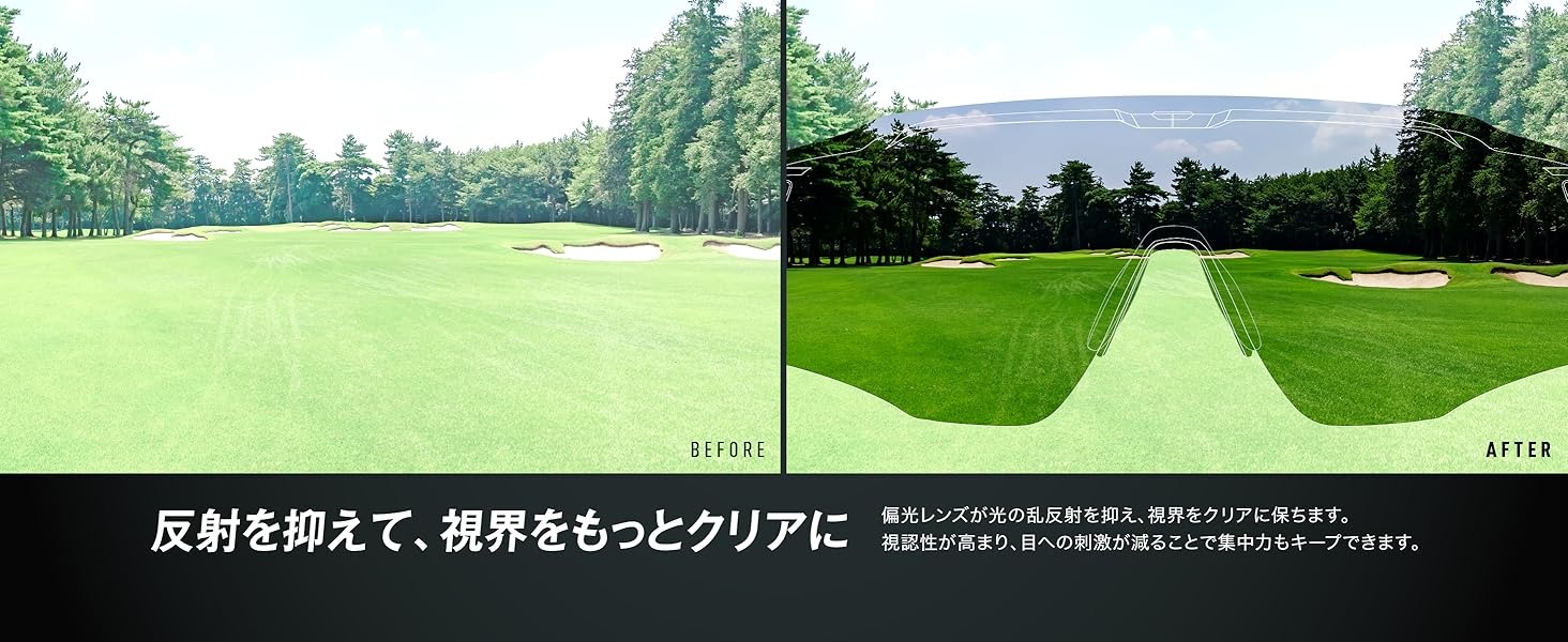 反射を抑えてもっとクリアに